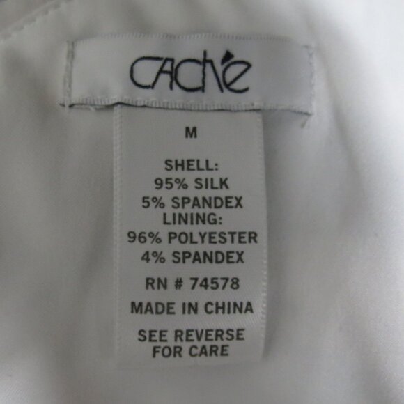 Cache One Shoulder Silk Ombre Blouse - Picture 6 of 6